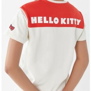 Converse Hello Kitty Short Sleeve Football Tee.